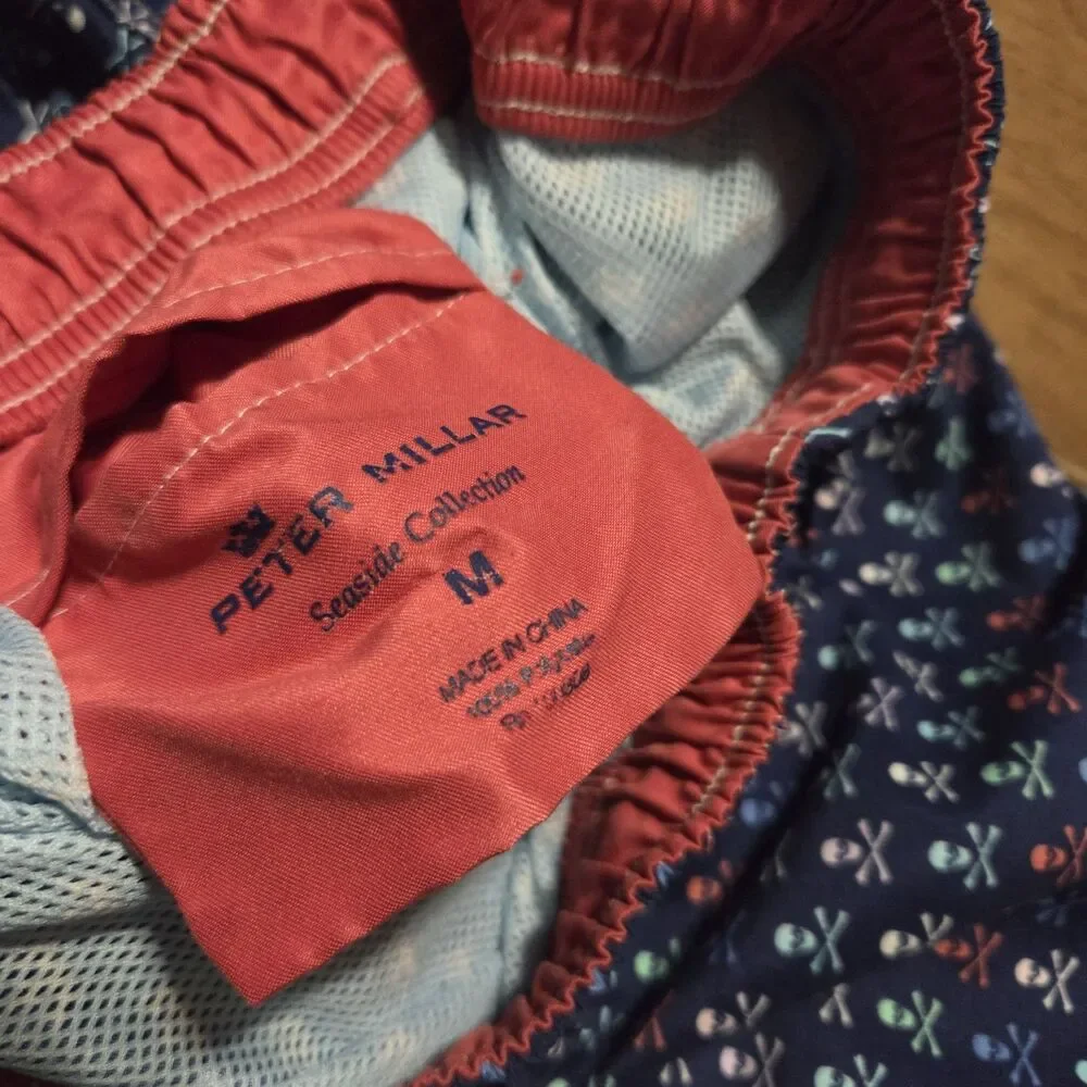 Peter Millar Shorts Men Seaside Swim Trunks Mens Medium